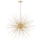 Cwi Lighting Savannah 9 Light Chandelier With Gold Leaf Finish 1034P30-9-620 - alternate 2